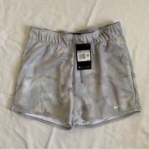 Nike dry fit white camo training shorts